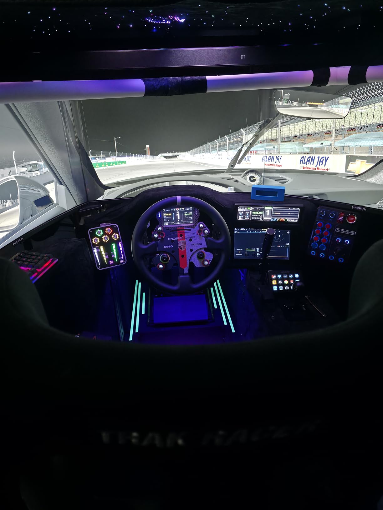 PXN CB1 Racing Button Box PC USB Simulation Racing Instrument Center Control Button Box Multi-function 30 Programmable Buttons for PC/V9 gen2, Adjustable RGB Lighting, For Truck ETS2 Hub Sim racing customer photo 2