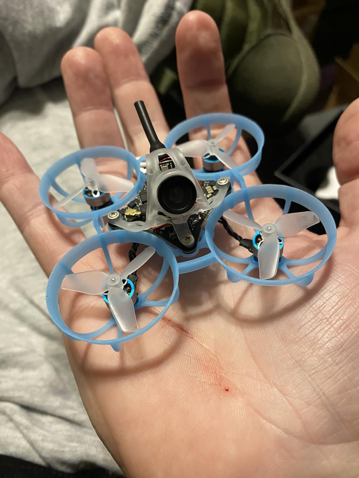 BETAFPV ELRS V3 Air65 Brushless Whoop Quadcopter, Ultralight 1S 65mm Micro Whoop Drone with C03 FPV Camera, G473 5IN1 Air Flight Controller 0702SE II 23000KV Motor for FPV Quad Outdoor Freestyle customer photo 1