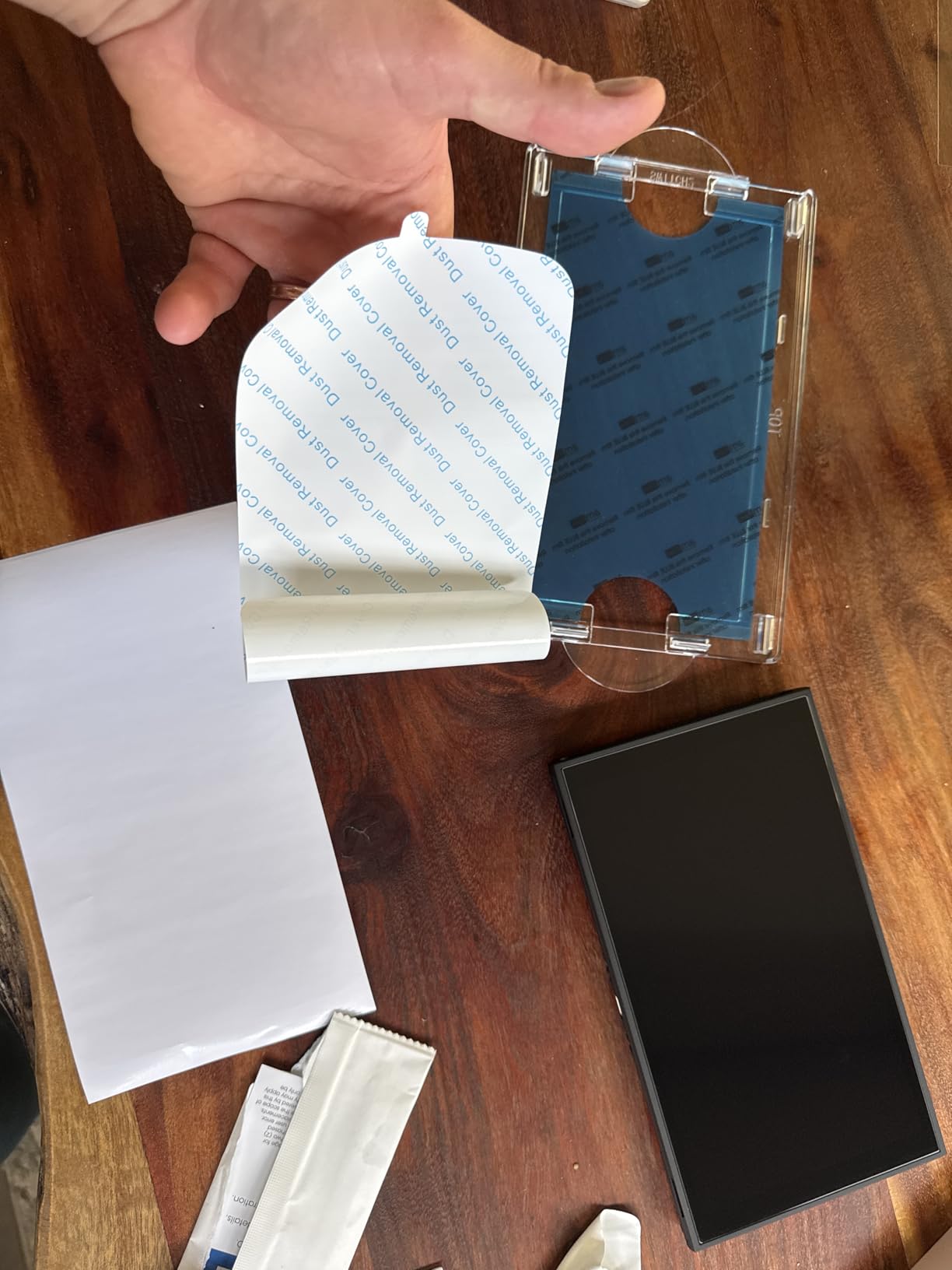 amFilm Auto-Alignment OneTouch for Nintendo Switch 2 Screen Protector [7.9''] 2025 Tempered Glass, Accessories, 30 seconds Installation, Bubble Free, Scratch Resistant, Touch Sensitive, Transparent [2 Pack] customer photo 2