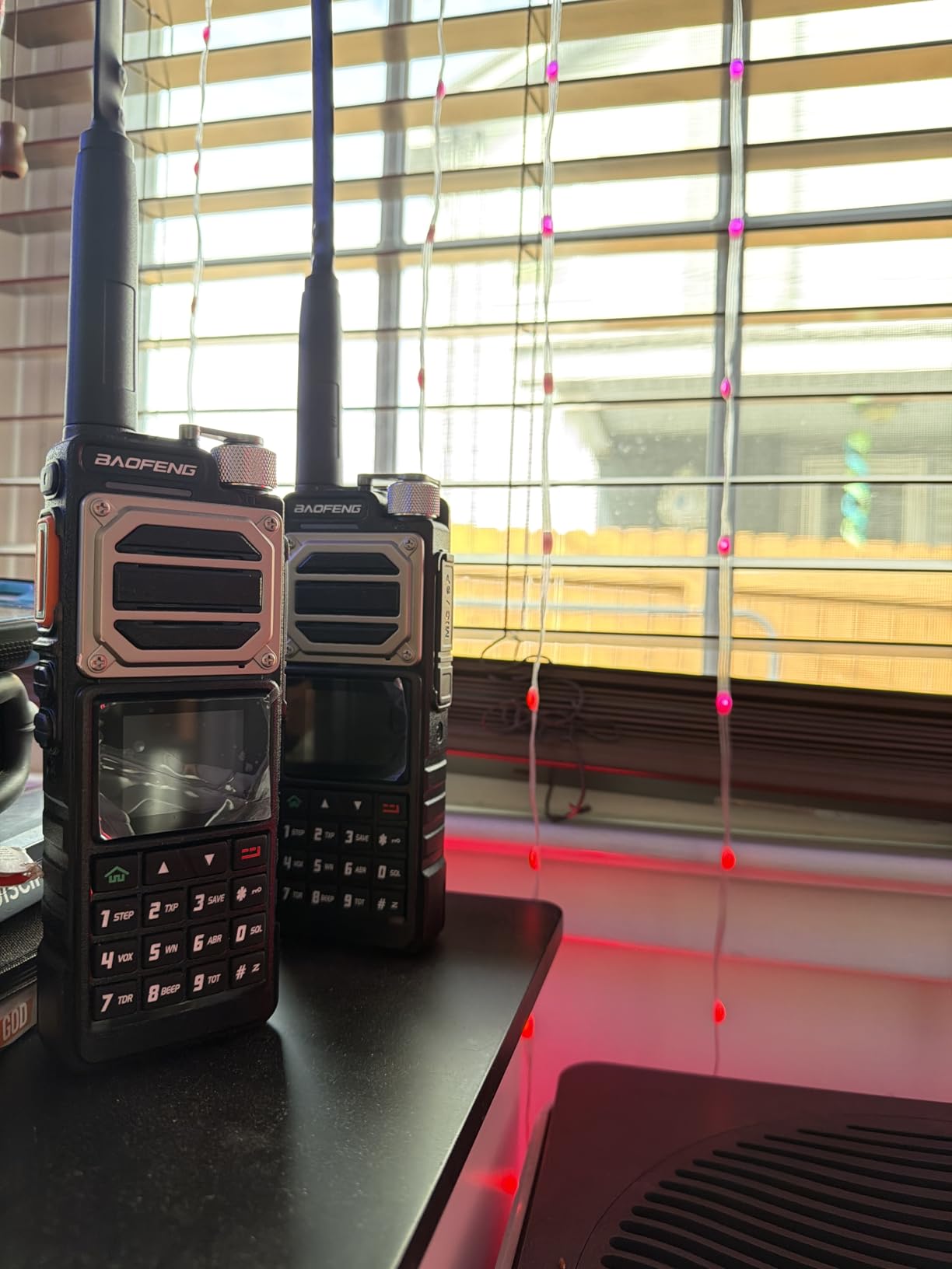 BAOFENG UV-25 10W Dual Band Ham Handheld Radio, Tri-Power, UHF VHF FM Airband NOAA Receiver with 5200mAh Battery USB-C Port, 999CH, Tactical Two Way Radio for Adults, Chirp Compatible, Coyote Brown customer photo 1