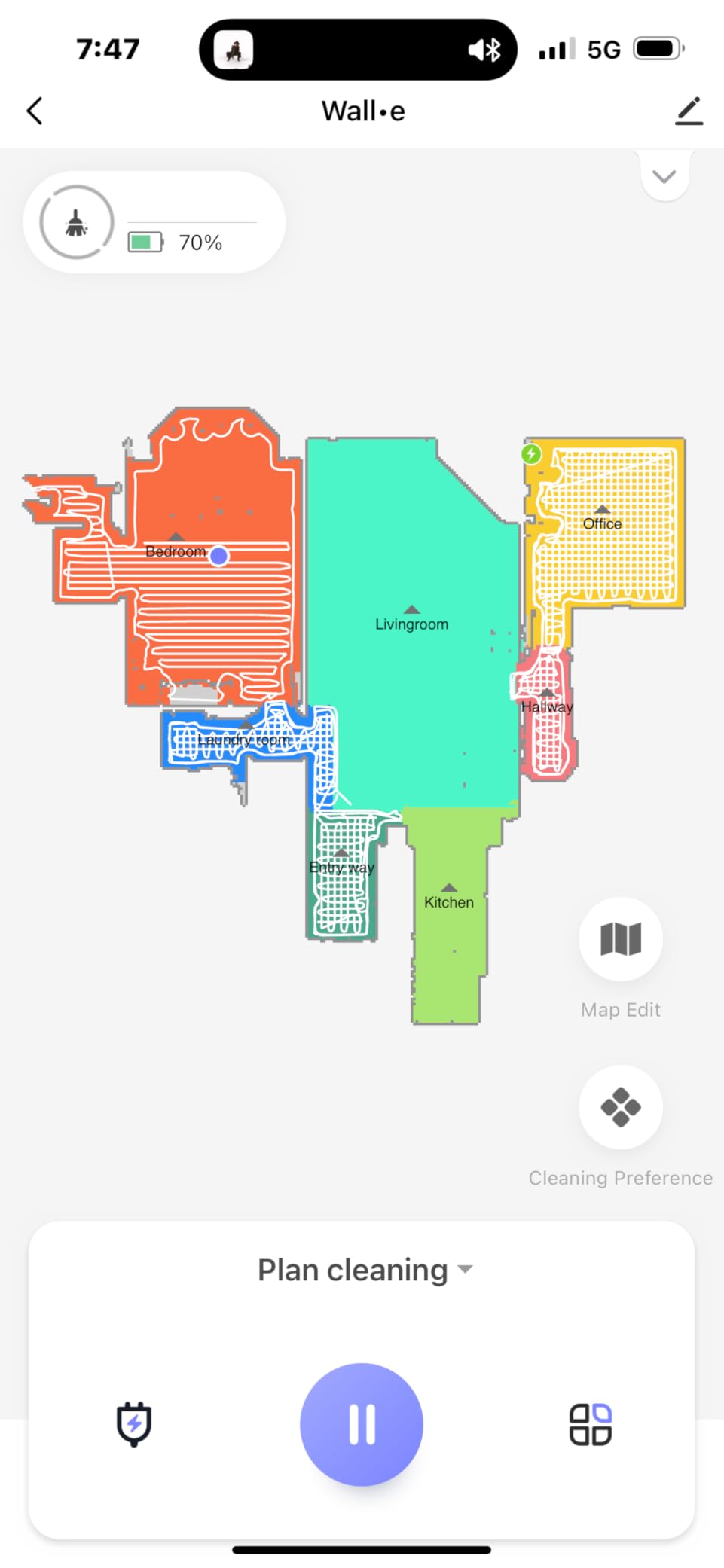 Redkey MGC500 Robot Lawn Mower with 393ft Boundary Wires for 0.12 Acre (1/8 Acre), 45% Slope, 70Mins Runtime, Auto Recharge, Automatic Robotic Lawn Mower w/Precise Location & Breakpoint Detection customer photo 1