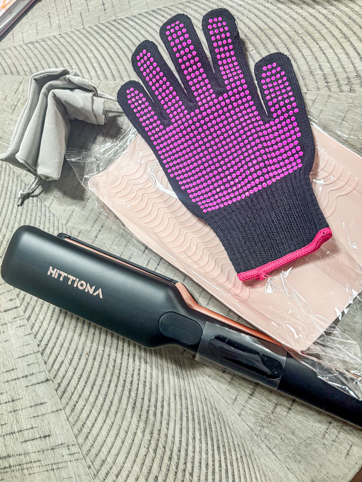 HITTIONA Flat Iron Hair Straightener - 1.75