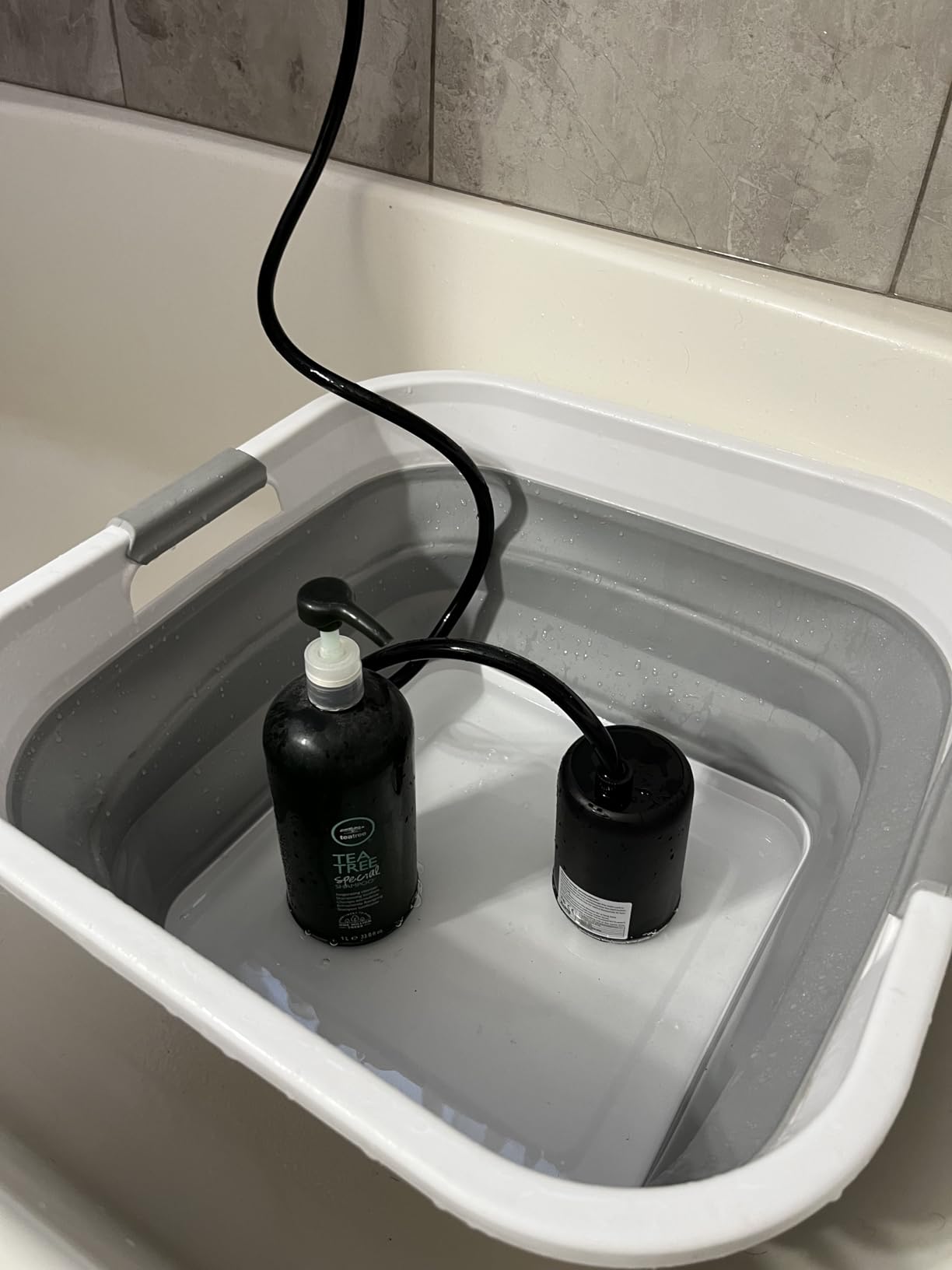 Portable Camping Shower - 8000mAh Rechargeable Outdoor Electric Shower Pump with LED Display, 3 Spray Mode, IPX7 Waterproof customer photo 1