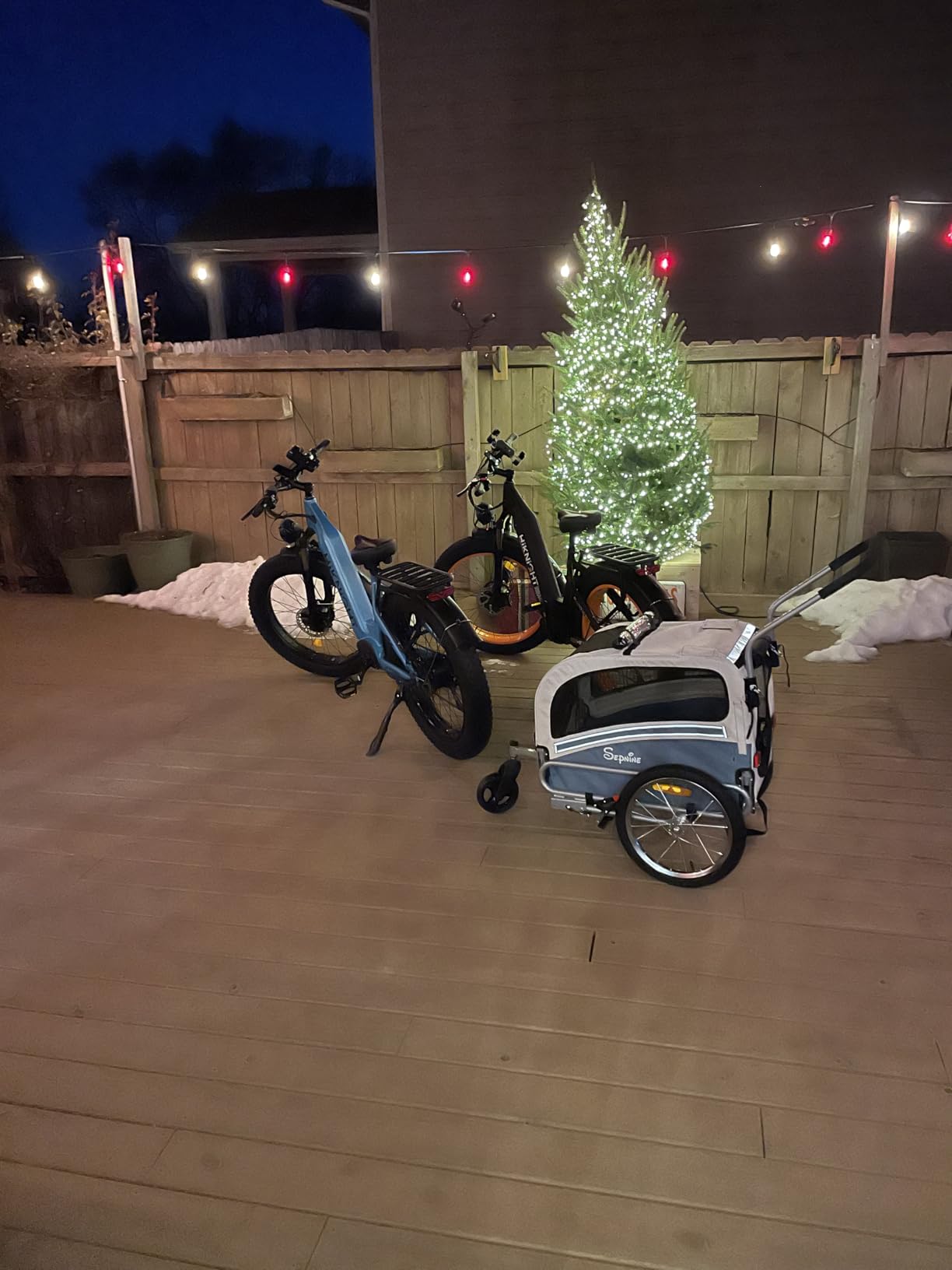 Dual Motor Electric Bike for Adults, 3000W Peak 52V 20AH Battery E Bike 26