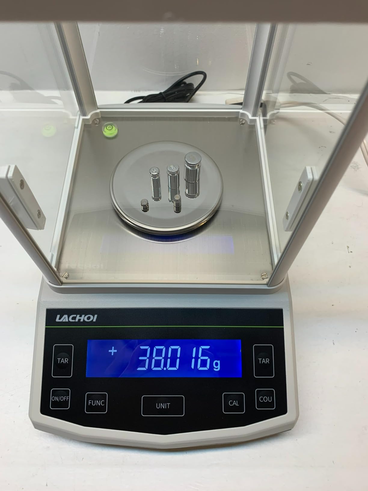 Analytical Balance 500g×0.001g Lab Scale 0.001g Accuracy High Precision Laboratory Scale with Windshield RS232 Interface Laboratory Balance (500g,1mg) customer photo 1