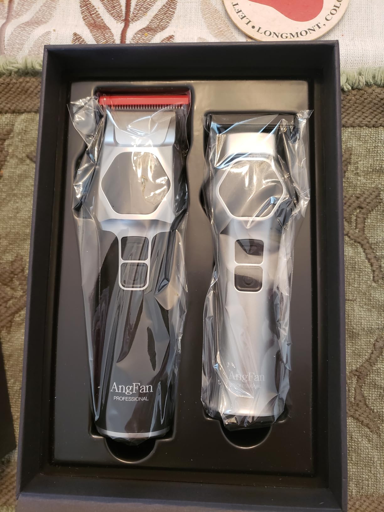Professional Hair Clippers for Men - 8000RPM Brushless Motor & 440C Steel Blades, Barber-Grade Cordless Clippers & Trimmer Set for Fade Designs, Hair Cutting Tools for Professional Barbers customer photo 1