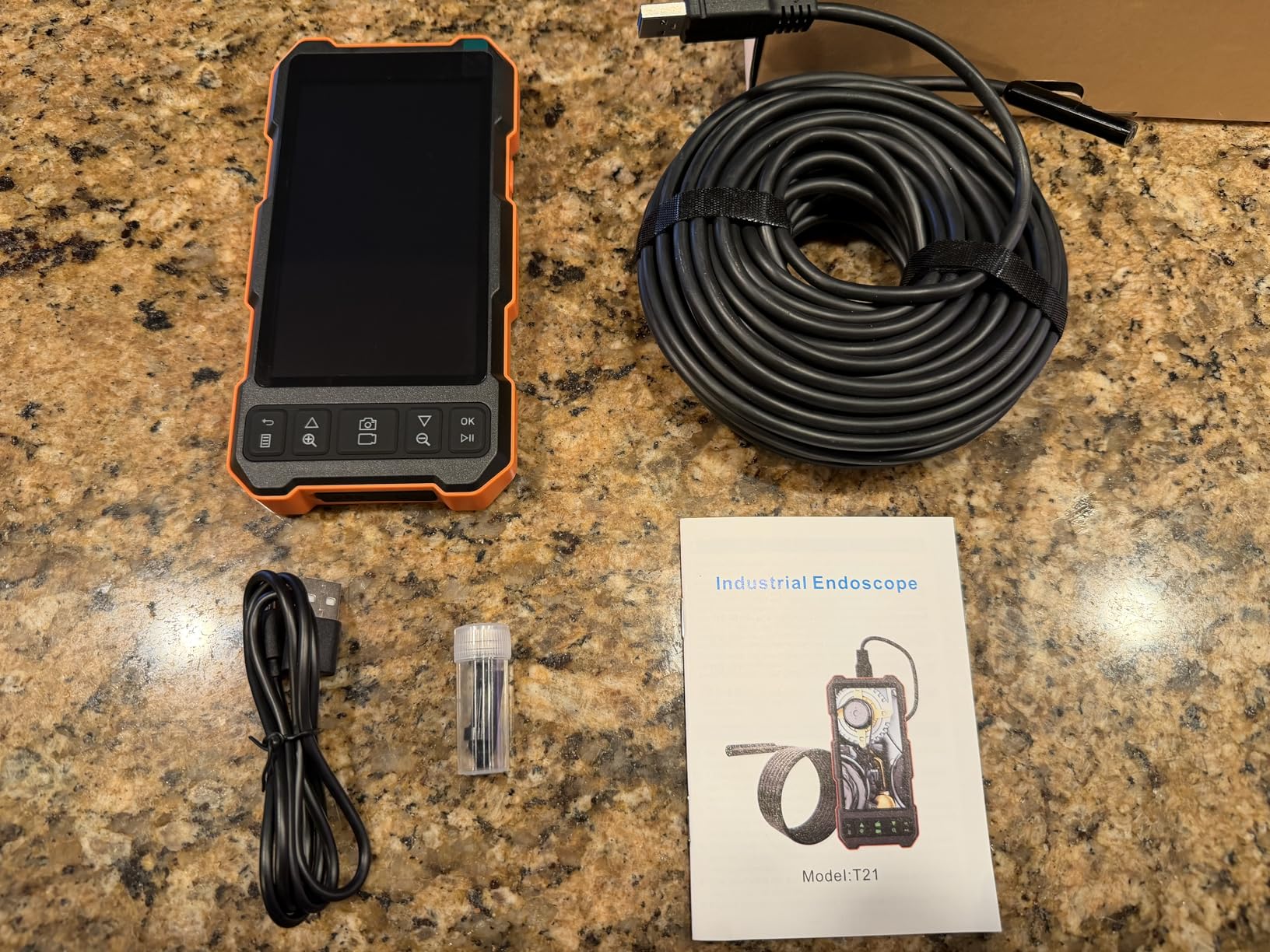 Epicmate Endoscope Camera with Light 50ft, 5