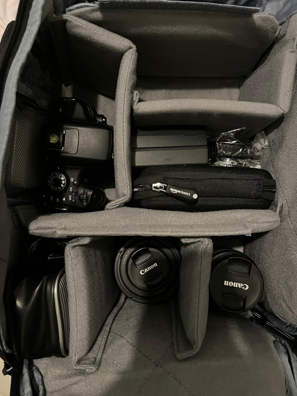 K&F CONCEPT Camera Backpack,Camera Bags for Photographers 30L Large Capacity with Raincover and 16 Inch Laptop Compartment Compatible for Canon/Nikon/Sony/DJI Mavic Drone Travel customer photo 2