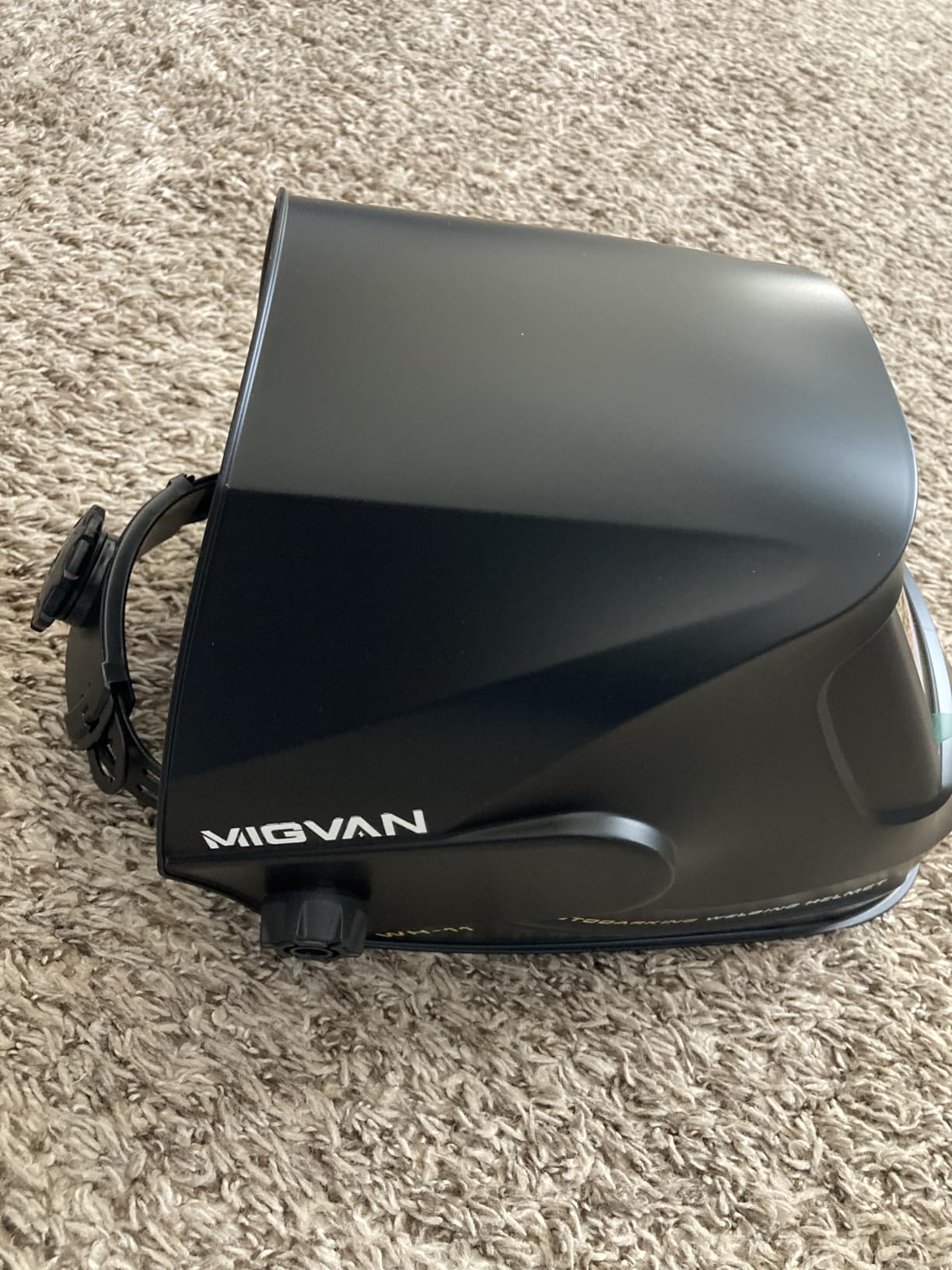 Welding Helmet Auto Darkening True Color Large Viewing, Welding Hood Solar/Rechargeable Battery Powered, Wide Shade 4/5-13 with 4 Arc Sensor customer photo 1