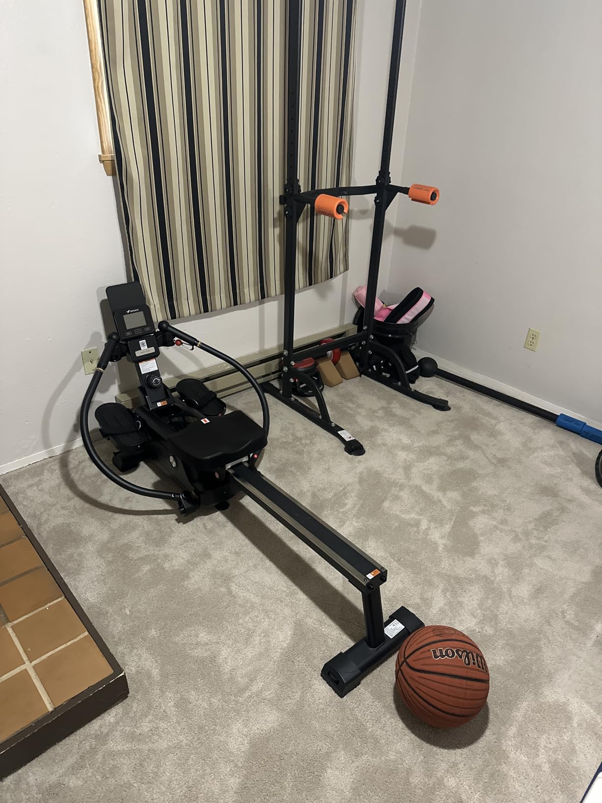 MERACH Sculls Rowing Machines for Home, Magnetic Rowing Machine with 16-Level, Simulate Real Row, Ultra-Quiet Rower, MERACH App and 1000+ Champion Coaching Course & Games customer photo 1