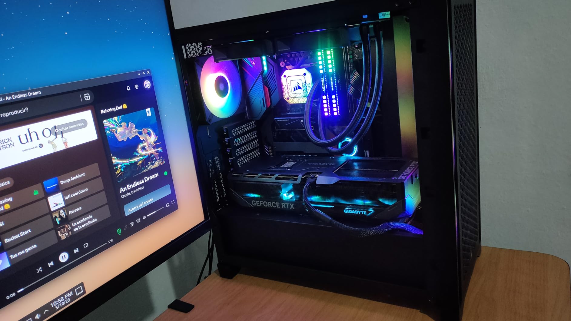 GIGABYTE GeForce RTX 5070 Ti Gaming OC 16G Graphics Card (16GB GDDR7, 256 Bit, PCI-E 5.0, 2588 MHz Core Clock, DLSS 4) customer photo 2