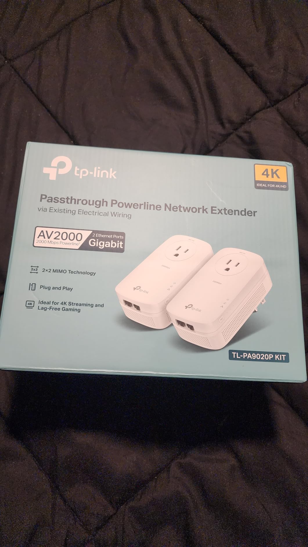 TP-Link Powerline Wi-Fi 6 Extender TL-WPA7817 KIT - AV1000 Powerline + AX1500 Dual-Band Wi-Fi 6, Gigabit Port, EasyMesh customer photo 1