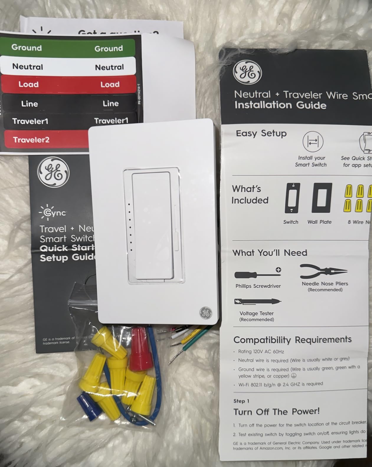 GE Cync Paddle Dimmer Smart Switch, Highly Customizable Dimmer Switch, Works with Alexa and Google Home, Matter Compatible, Easy to Install Smart Light Switch (1 Pack) customer photo 2