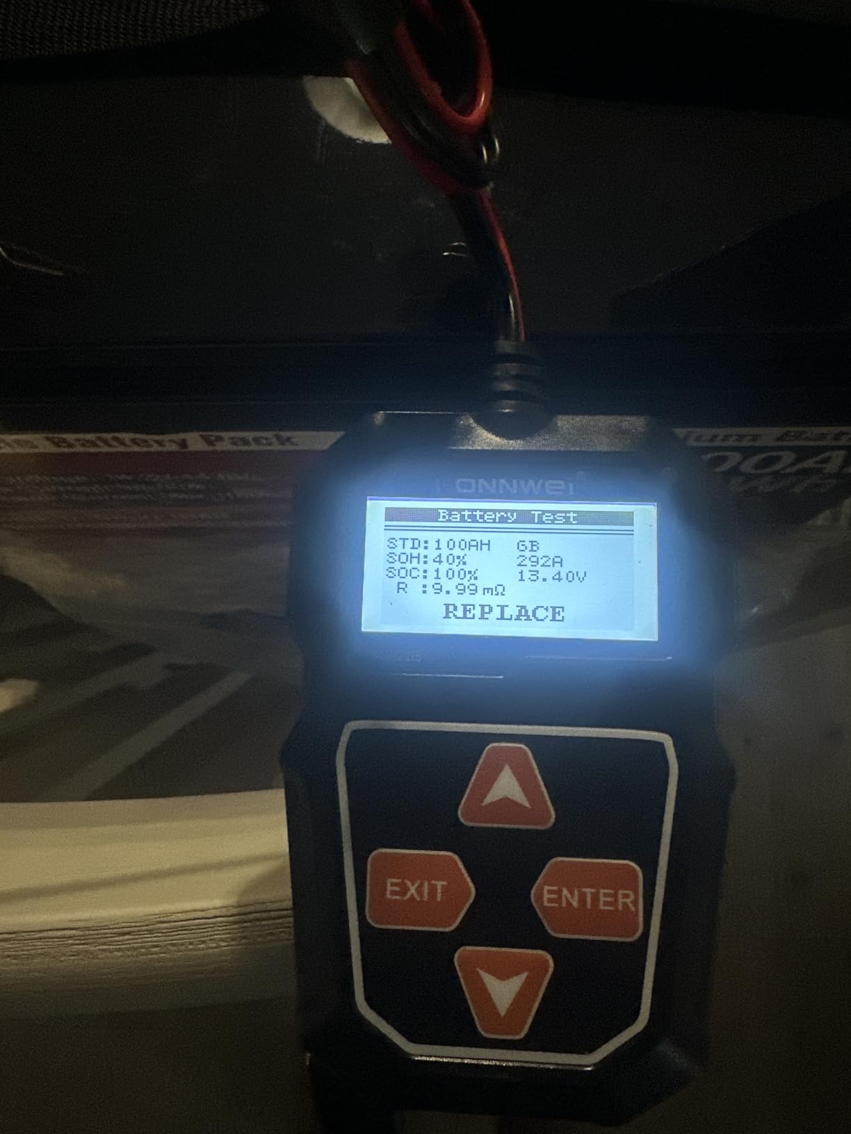 12V 100Ah LiFePO4 Lithium Battery, Group 31 Lithium Iron Phosphate 15000+ Deep Cycles & 10-Year Lifespan with Built-in BMS, 1280Wh Low Temp Protection for Solar System, Home Energy, RV, Off-Grid customer photo 2