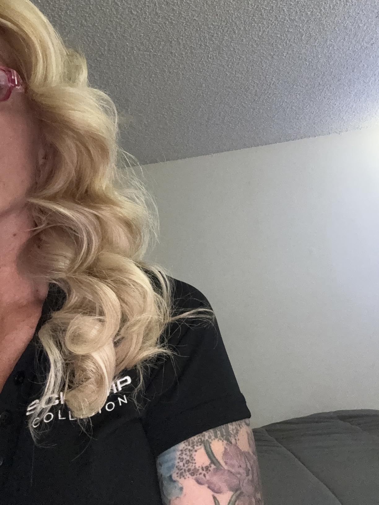 L'ANGE HAIR Le Pirouette 25MM Titanium Rotating Curling Iron Self-Rotating Curler | Curls and Waves for Beginners and Pros | Premium Titanium 1 Inch Barrel | Blush customer photo 2