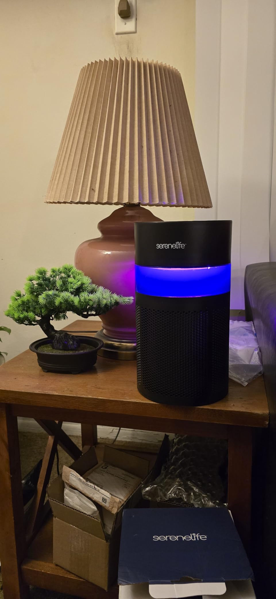 SereneLife Smart WiFi HEPA Air Purifier with App Control (1800 sq ft) customer photo 1