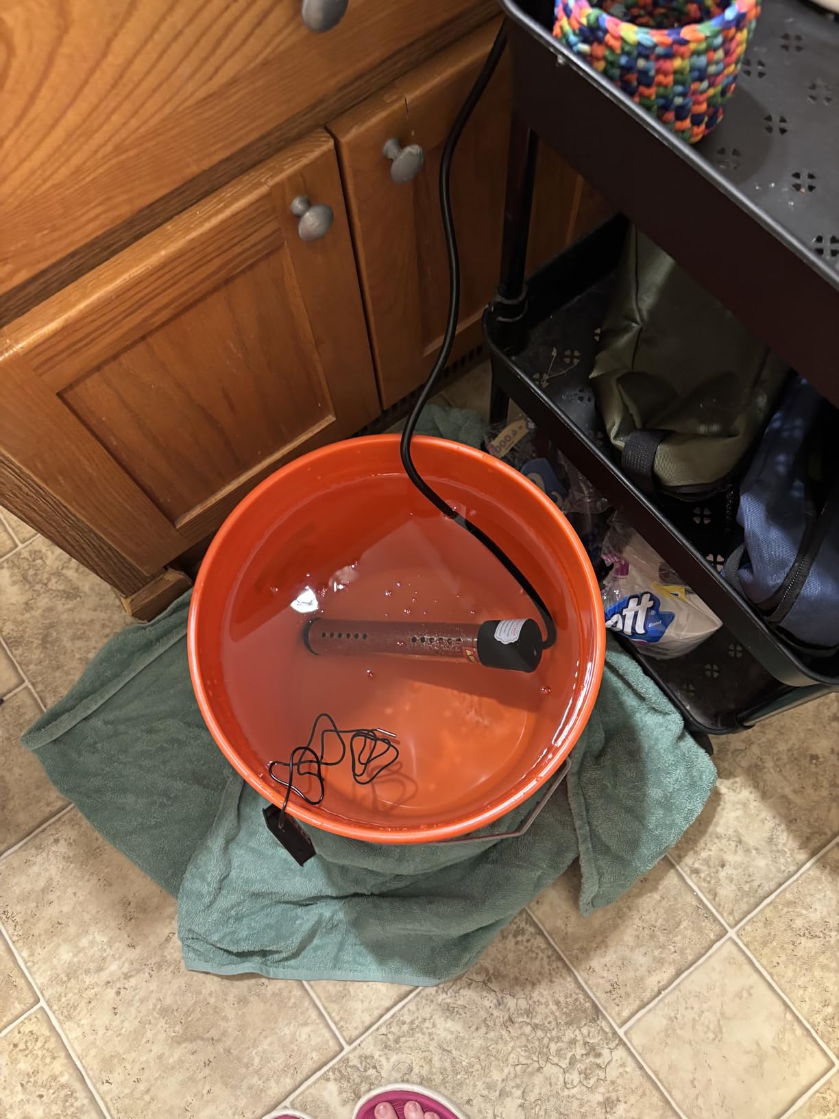 BSEED Portable Shower for Camping with Immersion Water Heater - 6000mAh Rechargeable with Intelligent LED Display customer photo 1