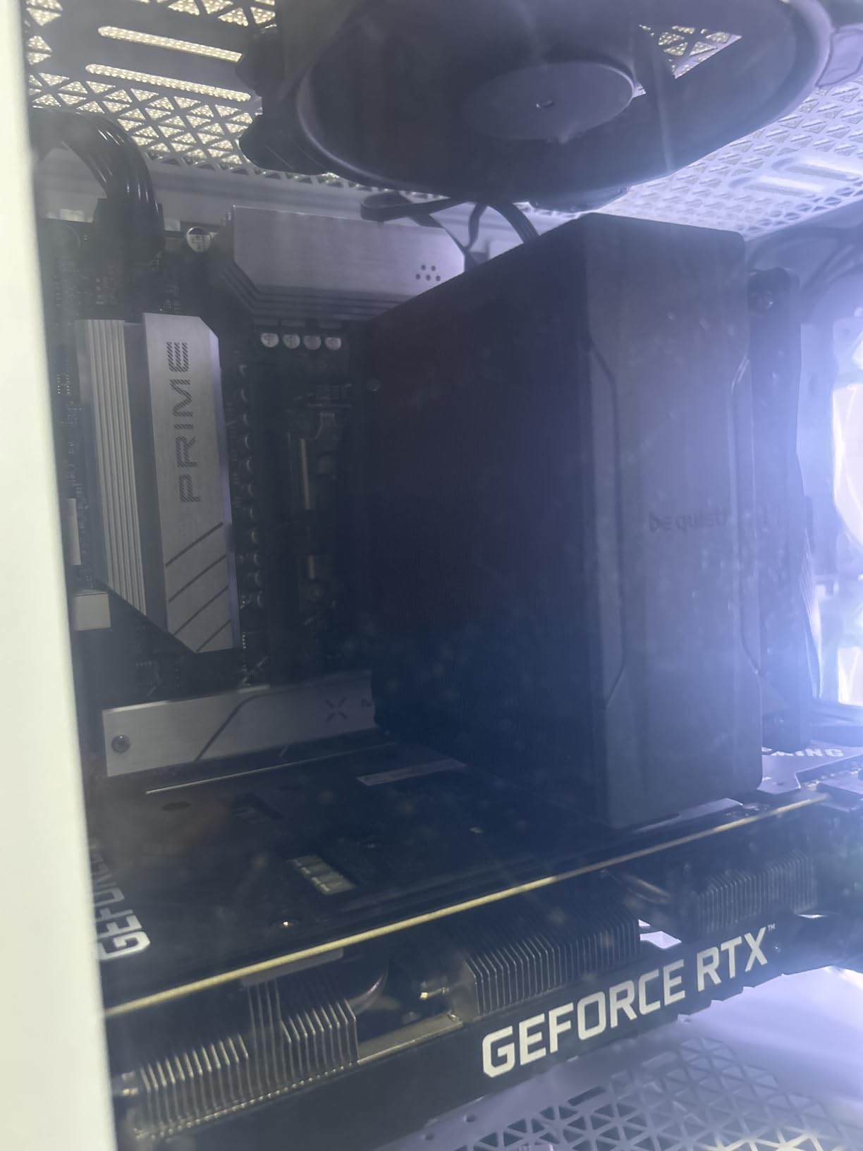 be quiet! Pure Rock 3 Black CPU Air Cooler | 4 High Performance 6mm Heat Pipes with HDT Technology | 120mm PWM Fan | AMD:AM4 AM5/Intel LGA 1700/1150/1151/1200 customer photo 2