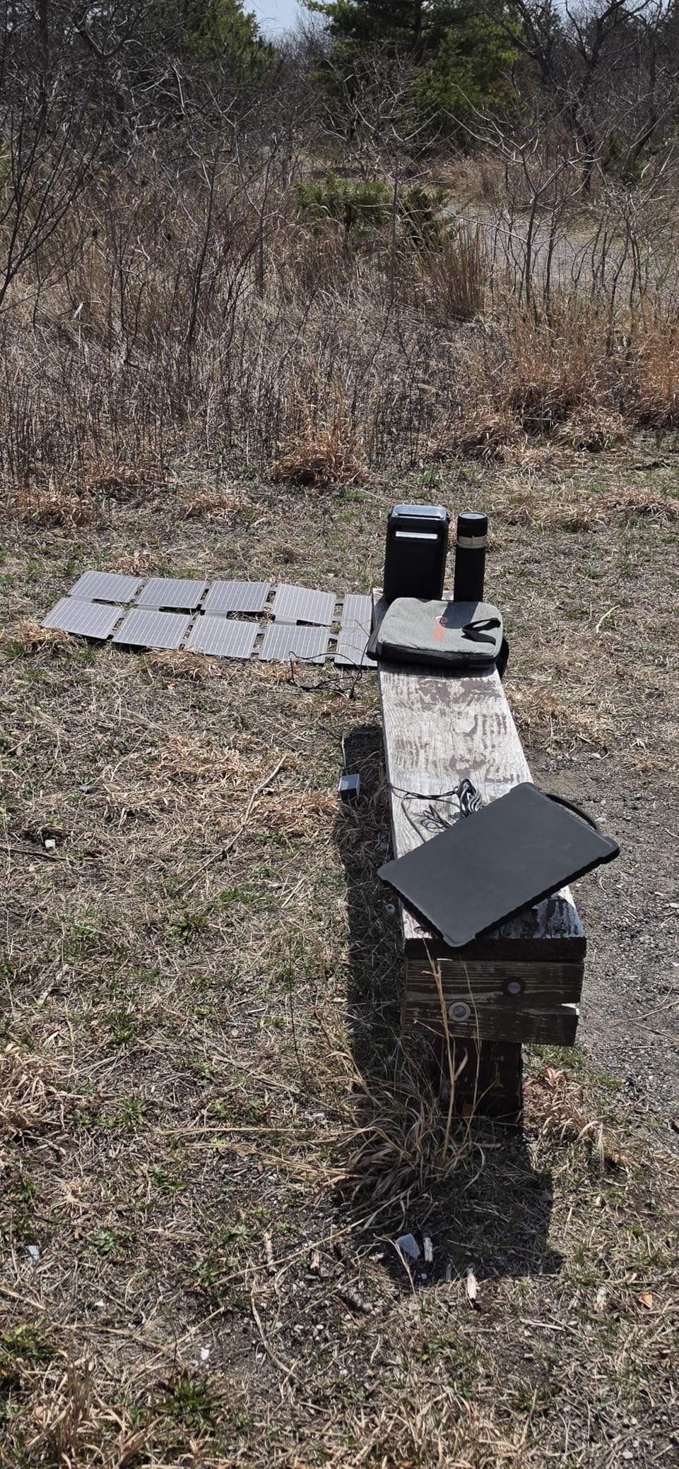 FlexSolar 100W Portable Solar Panels Chargers with PD3.0 USB-C,QC3.0 USB-A and DC Outputs Foldable IP67 Waterproof Power Emergency Camping for Small Power Station Generator,Phones, Power Banks customer photo 2