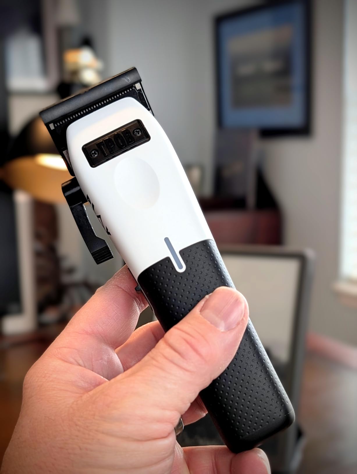 TPOB Play Barber Hair Clippers for Men 7500 RPM with Rubber Grips (Blackout 3 Set) customer photo 1