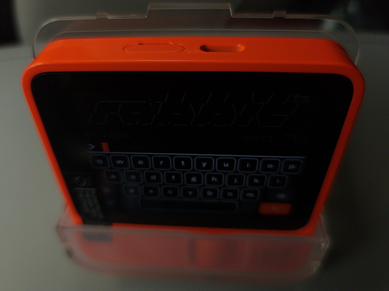 Rabbit r1 AI Voice-Activated Gadget with New and Improved AI Note Taker- No Subscription Fees - Vibe Coding and OpenClaw on Device, Voice Recorder, Unlimited Transcriptions and Meeting Summaries customer photo 1