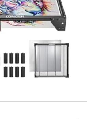 Longer RAY5 20W Laser Engraver with Air Pump, 17.3