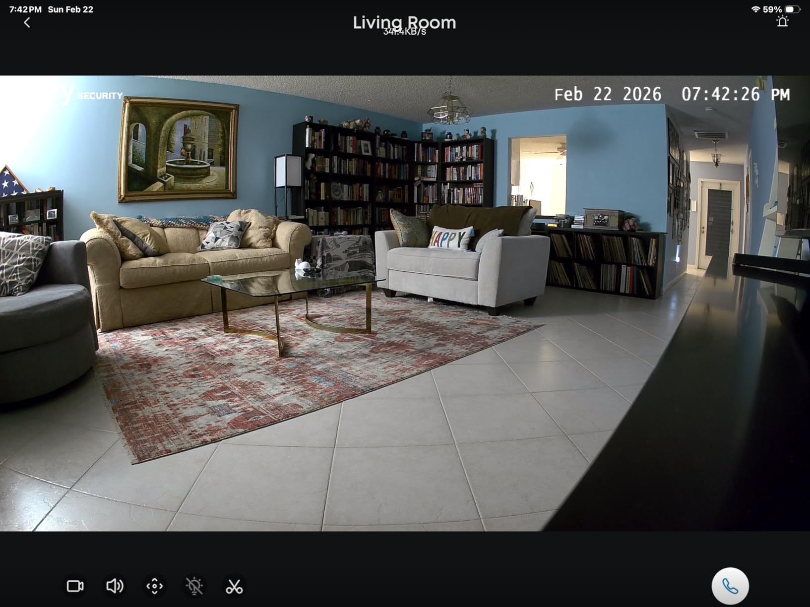 eufy Security 4K Indoor Camera E30 - No Subscription, 360° Pan Tilt, AI Auto Tracking, Color Night Vision, Pet/Baby/Nanny Camera with Two-Way Audio, AI Human/Pet Detection (2-Pack) customer photo 1