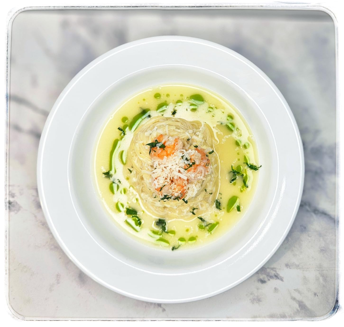 Ring Light with Stand for Desk, Adjustable Overhead Phone Mount with 10