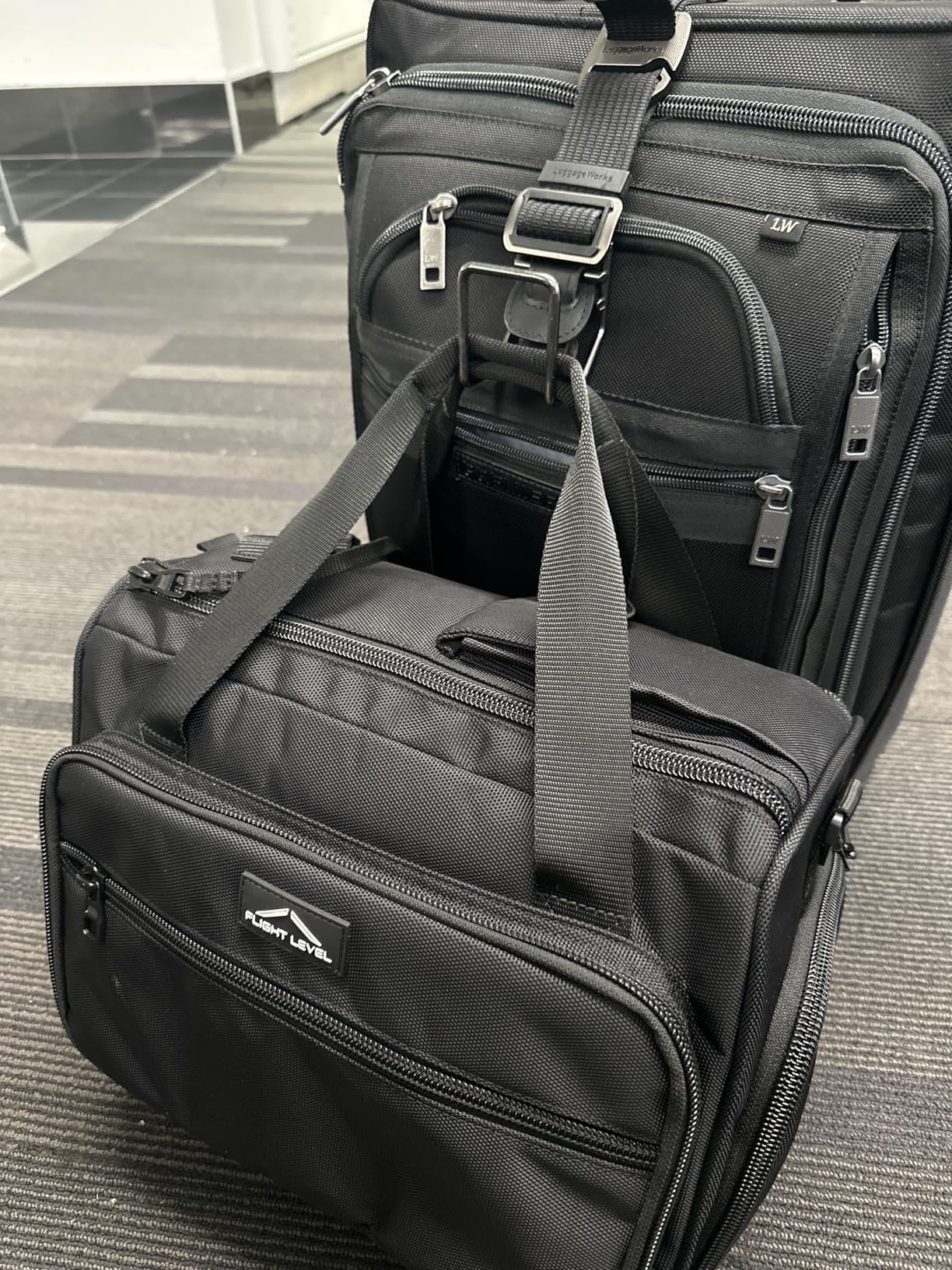Flight Level Pilot Bag, Flight Case, Crew Bag, Aviation, EFB customer photo 1