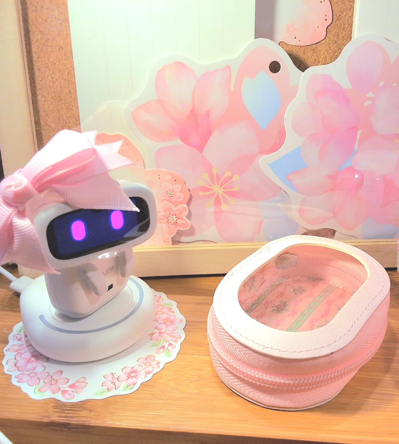 Aibi Pocket Pet - Wearable Robot | ChatGPT Powered AI Companion with Voice Commands, Emotional Interaction, Singing & Dancing | Magnetically Attaches to Anywhere | Ultra Portable customer photo 1