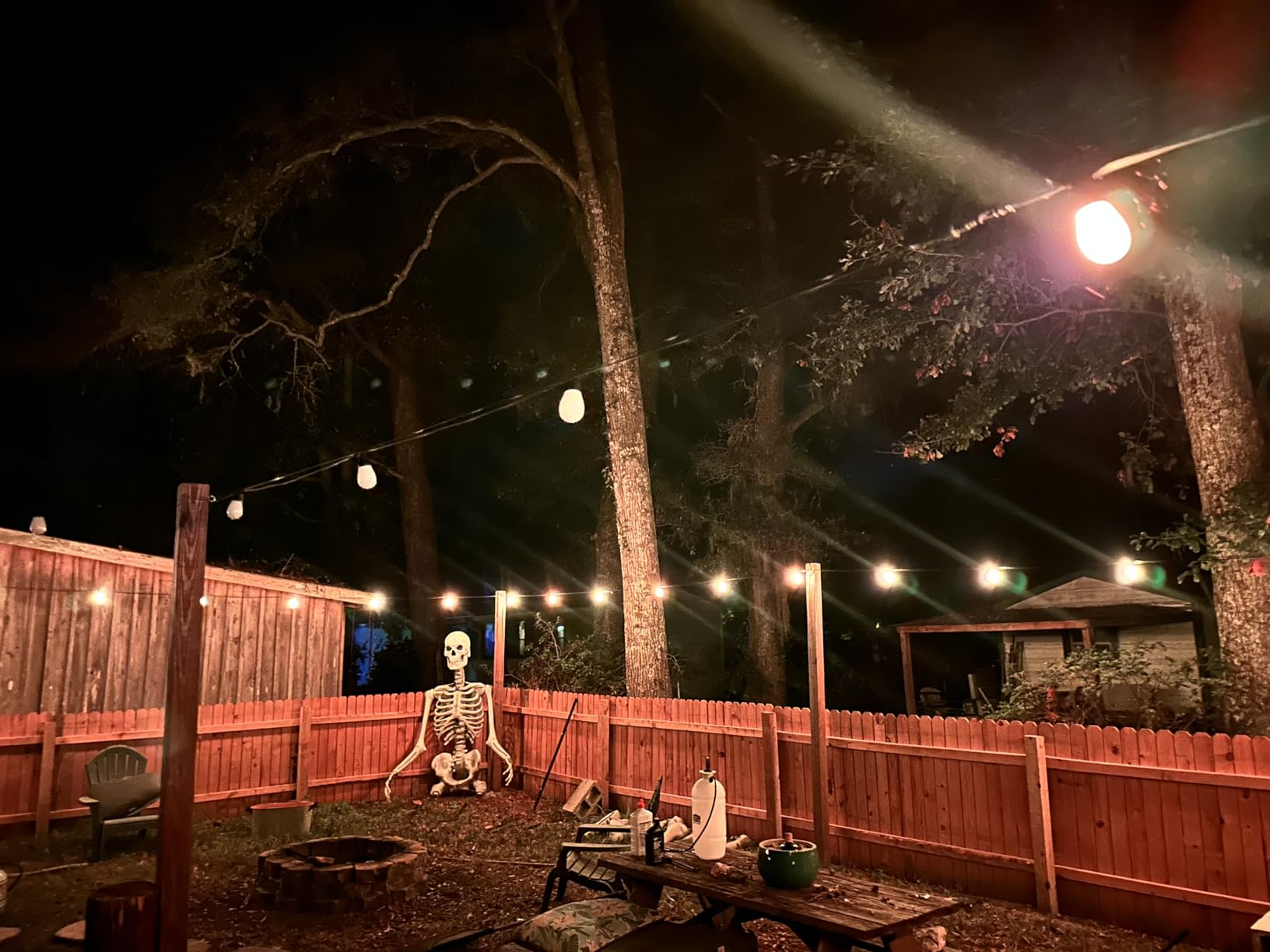 Govee S14 Bulb Outdoor String Lights 2, 96ft Smart RGBIC Warm White Patio Lights with 15 LED Bulbs, 111 Scene Modes for Outdoor Decor, Upgraded IP66 Compatible with Alexa, Google, Matter, APP Control customer photo 1