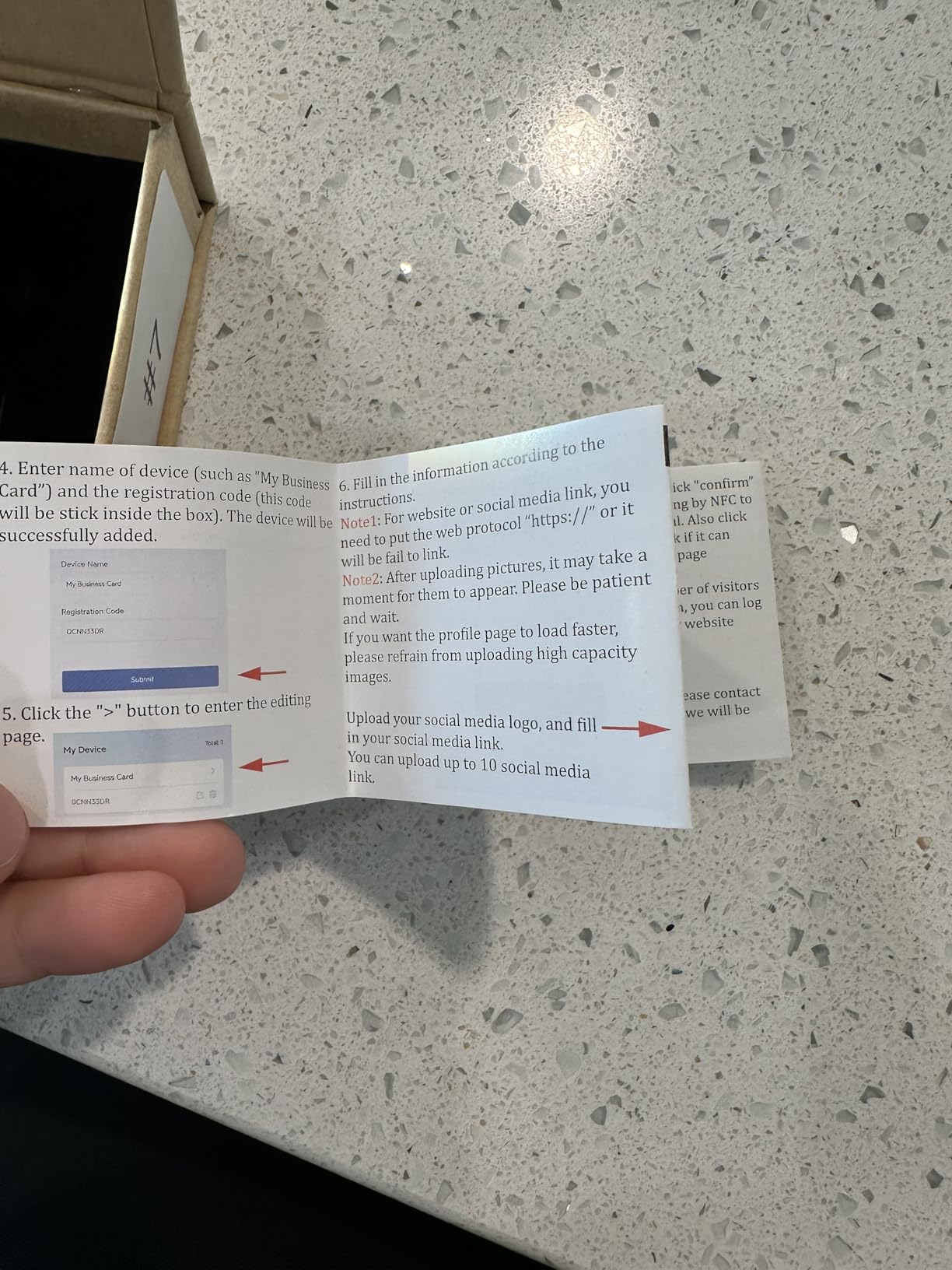 Customized Online Profile, Digital Business Card, NFC Ring, Tap to Share Social Information, for iPhone & Android customer photo 1