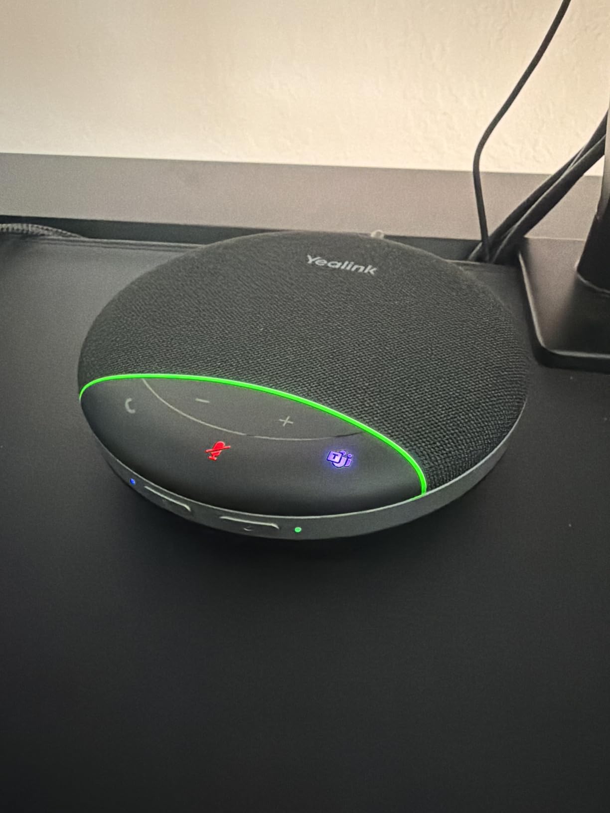 Yealink Sp92 Conference Speaker and Microphone Teams Certified Mic with AI Noise Cancelling 20H Call Time USB Speakerphone for Small Meeting Room, Bluetooth Speaker for Computer/Laptop customer photo 1