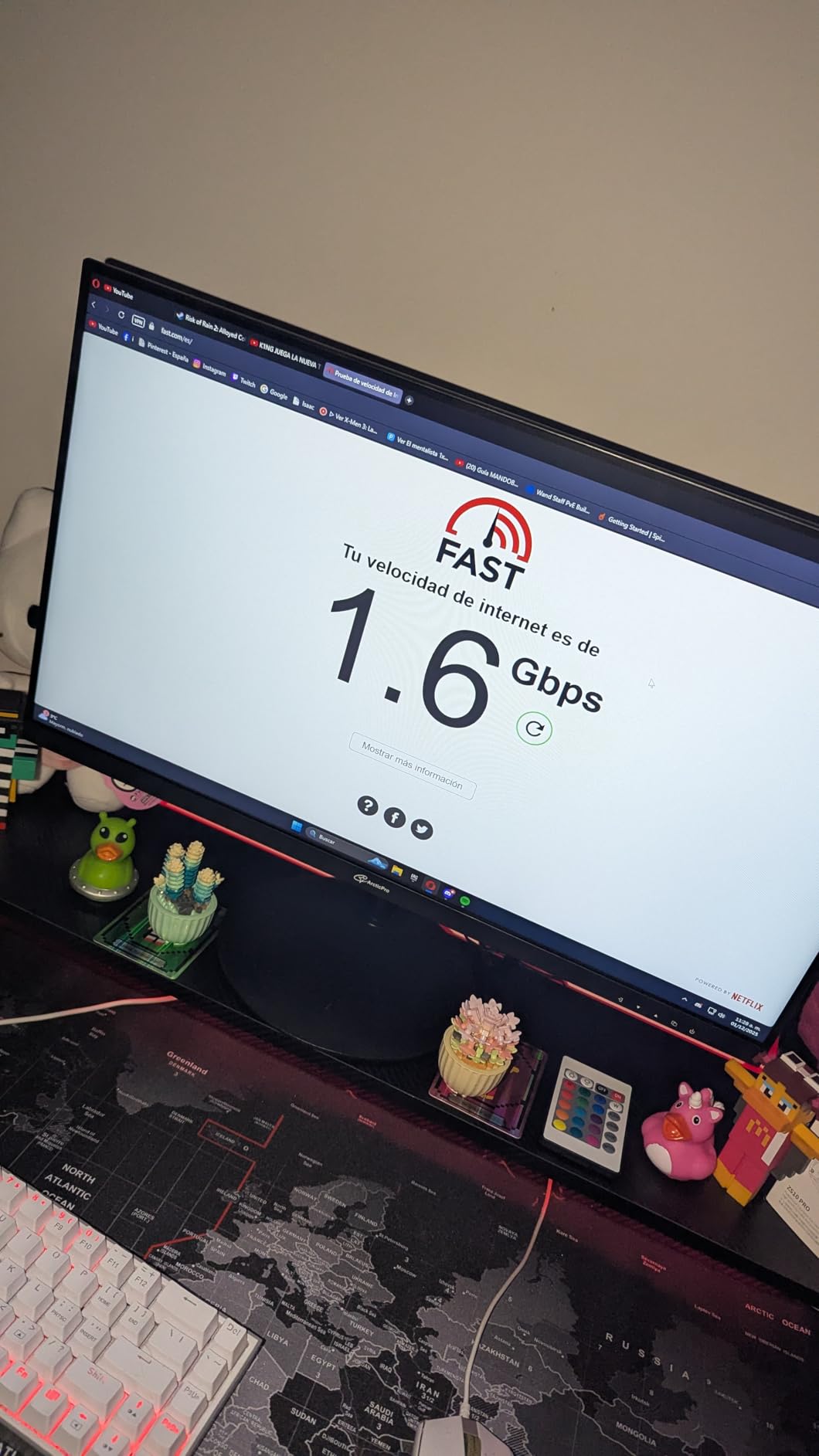 ArcticPro 24inch Computer Monitor, FHD 1080p, 144Hz Office and Gaming Monitor, IPS, Adaptive Sync, 110% sRGB, 1ms, 3-Sided Frameless, VESA Mountable customer photo 1