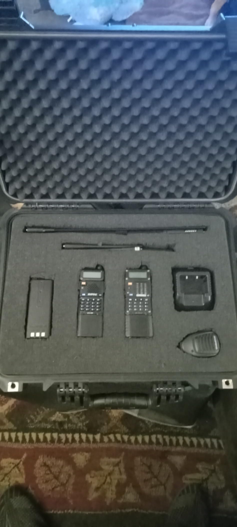 BAOFENG BF-5RH PRO GPS/APRS 10W Ham Handheld Radio, Multi-Band Long Range Two-Way Radio with 18.89'' Tactical Antenna, Aviation/VHF/UHF/ 1.25m Scanner, NOAA 5RM Walkie Talkies Type-C Charging,2 Pack customer photo 1