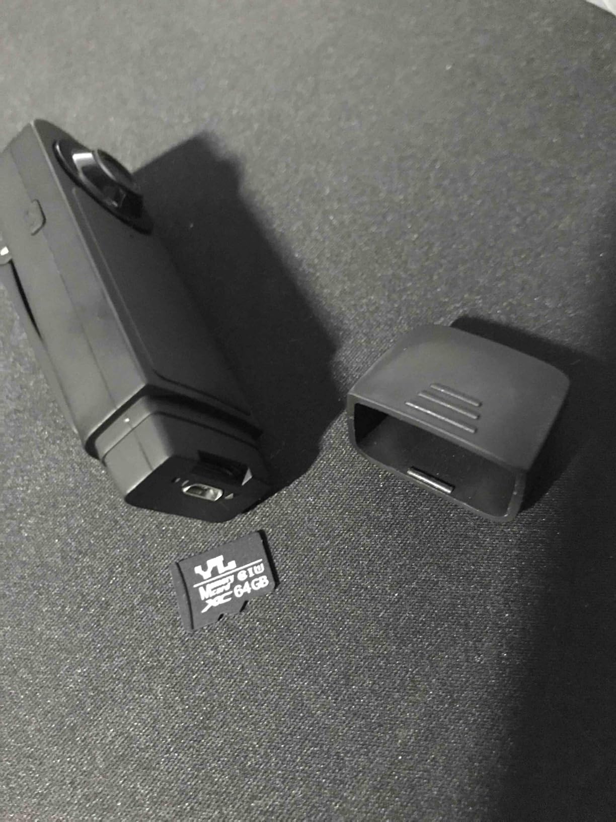 Mini Body Camera with Audio & Video Recording - Small POV Cam 1080P with 64G Card - Wearable Personal Portable Cameras Recorder DV - Night Version Camcorder customer photo 2