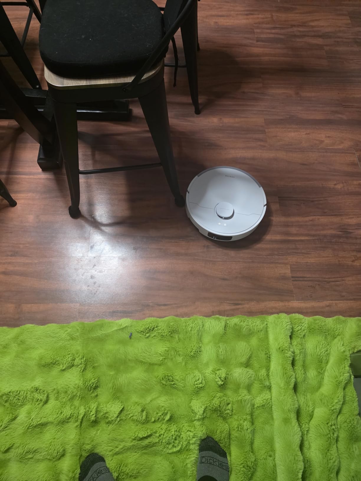 DREAME D20 Pro Plus Robot Vacuum, 13,000Pa Suction, DuoBrush for Pet Hair, Corner Cleaning, Self Emptying, LDS Navigation Laser Avoidance, Vacuum Mop, Hard Floors & Carpets (Black) customer photo 2