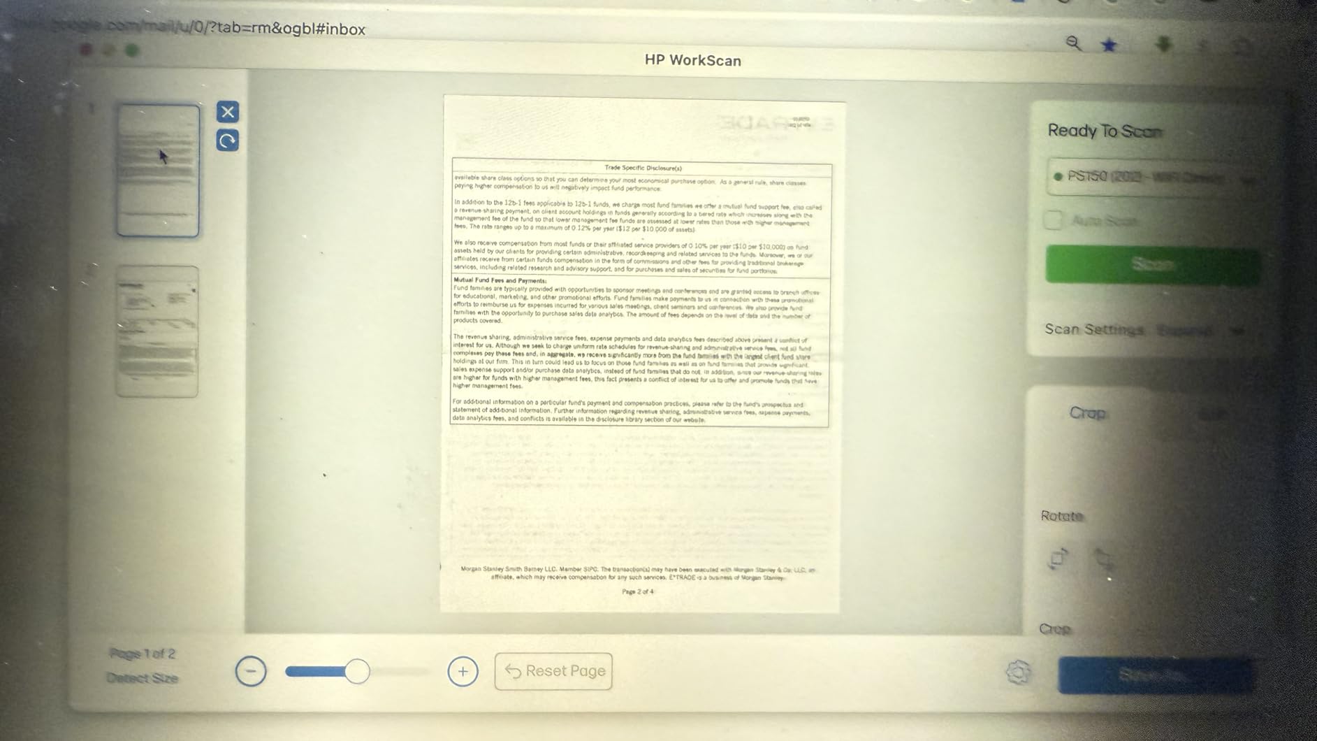 HP PS150 Portable Document Scanner | Compact, Portable, Wireless Digital Scanner with Duplex Mode for Home & Office | Rechargeable, USB & Wi-Fi Direct customer photo 1