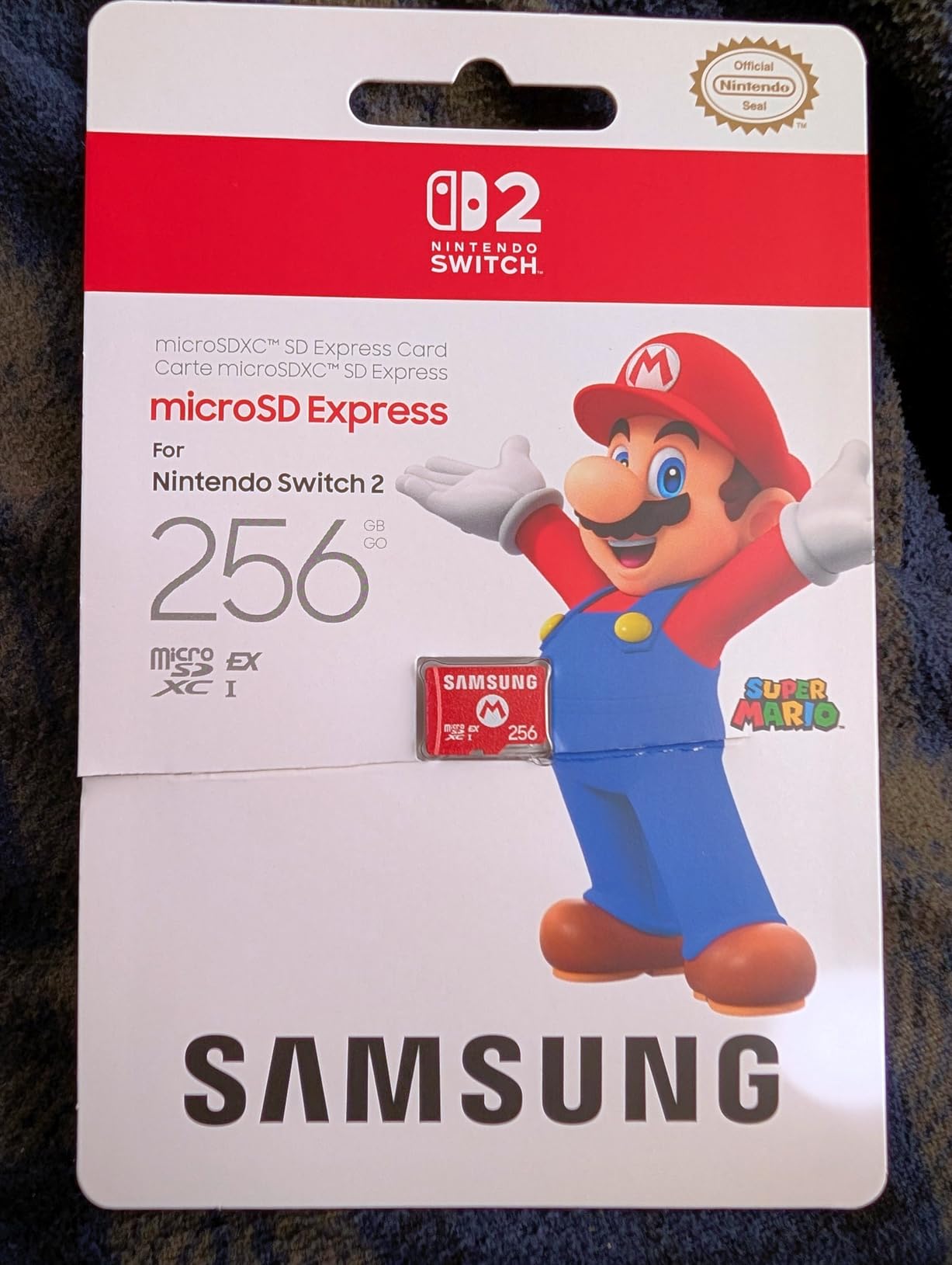 Samsung microSD Express Card - 256GB for Nintendo Switch 2 customer photo 1