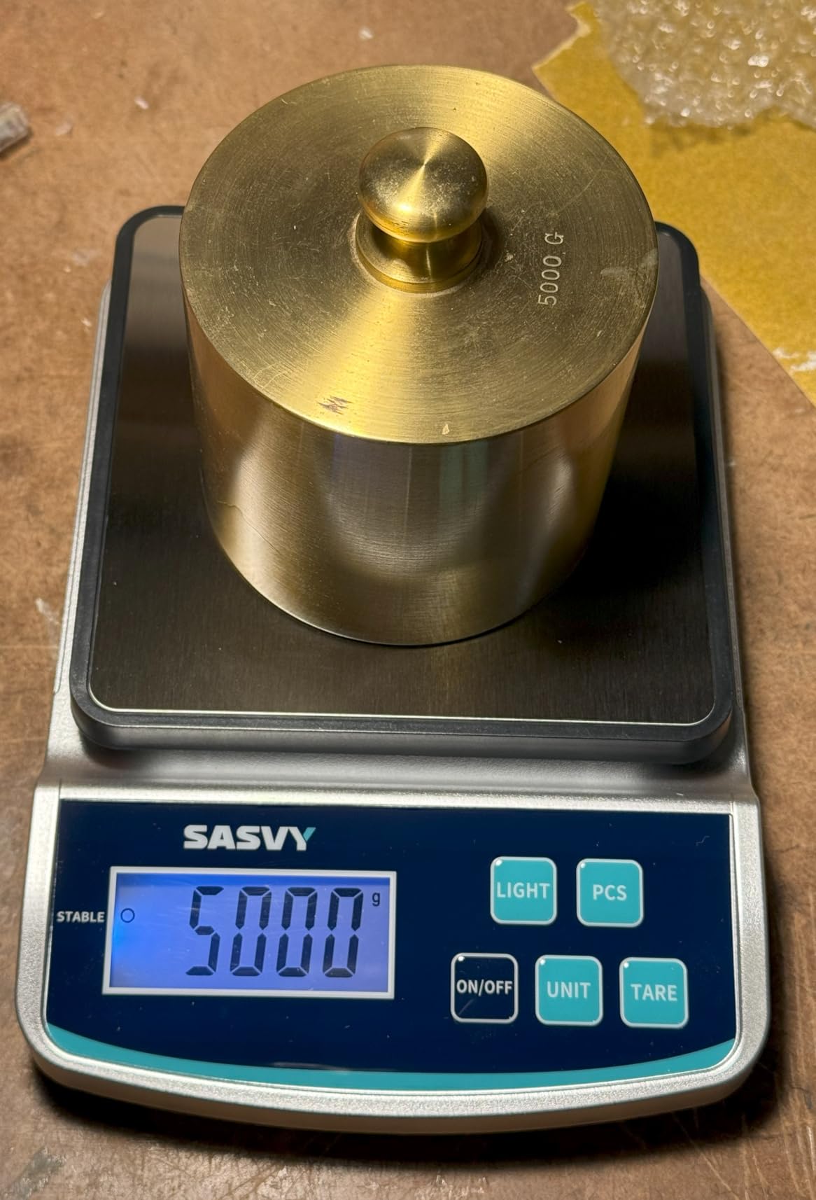 Digital Lab Scale 1000g x 0.01g oz/g/ct/DWT/tl/gn/ozt Precision Electronic Scientific Scale Analytical Balance for Laboratory Jewelry Kitchen, Includes 100g Weight and 2 x AAA Batteries customer photo 2
