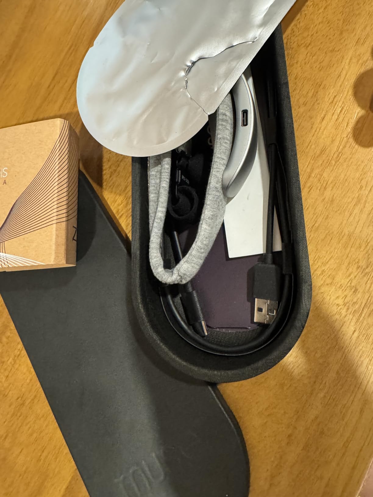 Muse S Athena: The Brain Sensing Headband - Deep Sleep Boost, Sleep Assist and Tracking - Neurofeedback Devices for Meditation Tracking & Monitoring with EEG and fNIRS Sensors - Opal (Light Grey) customer photo 2