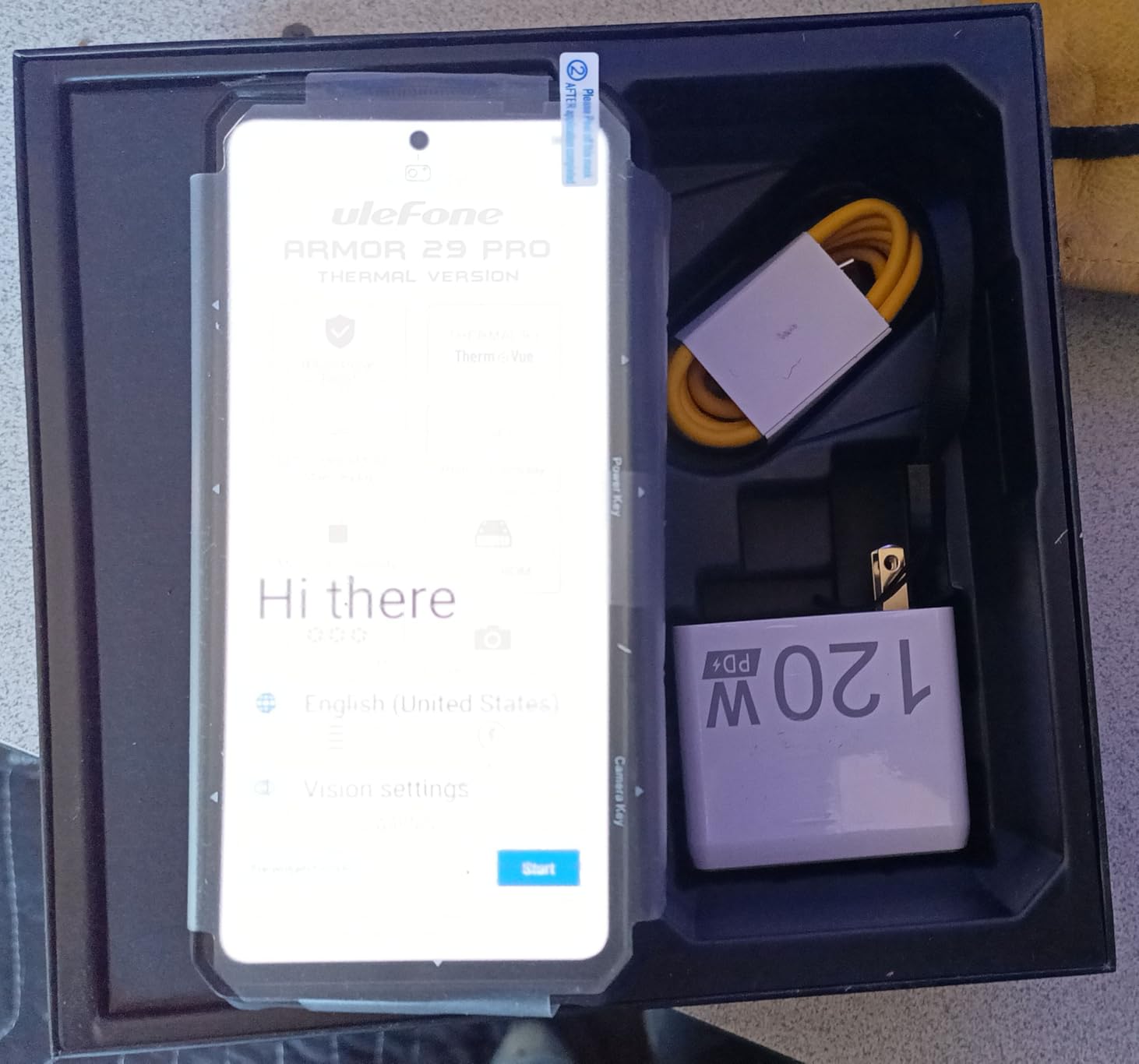 Armor 29 Pro Thermal, 5G AI Rugged Phone, 32GB+512GB/2TB, MTK Dimensity 7400, 6.67