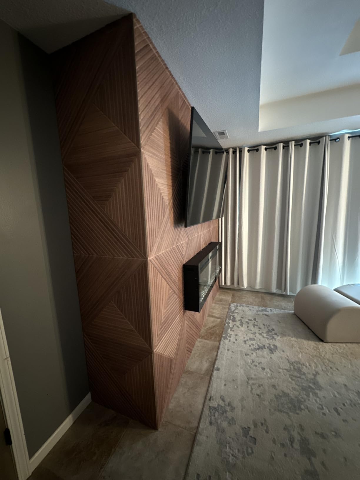 Acoustical Wall Panels, 6-Piece 23.62 X 23.62 Inches Art Acoustic Panels, Decorative Acoustic Panels, Acoustic Wall Panels, Sound Absorbing Wall Art, Arcadian Vortex customer photo 2