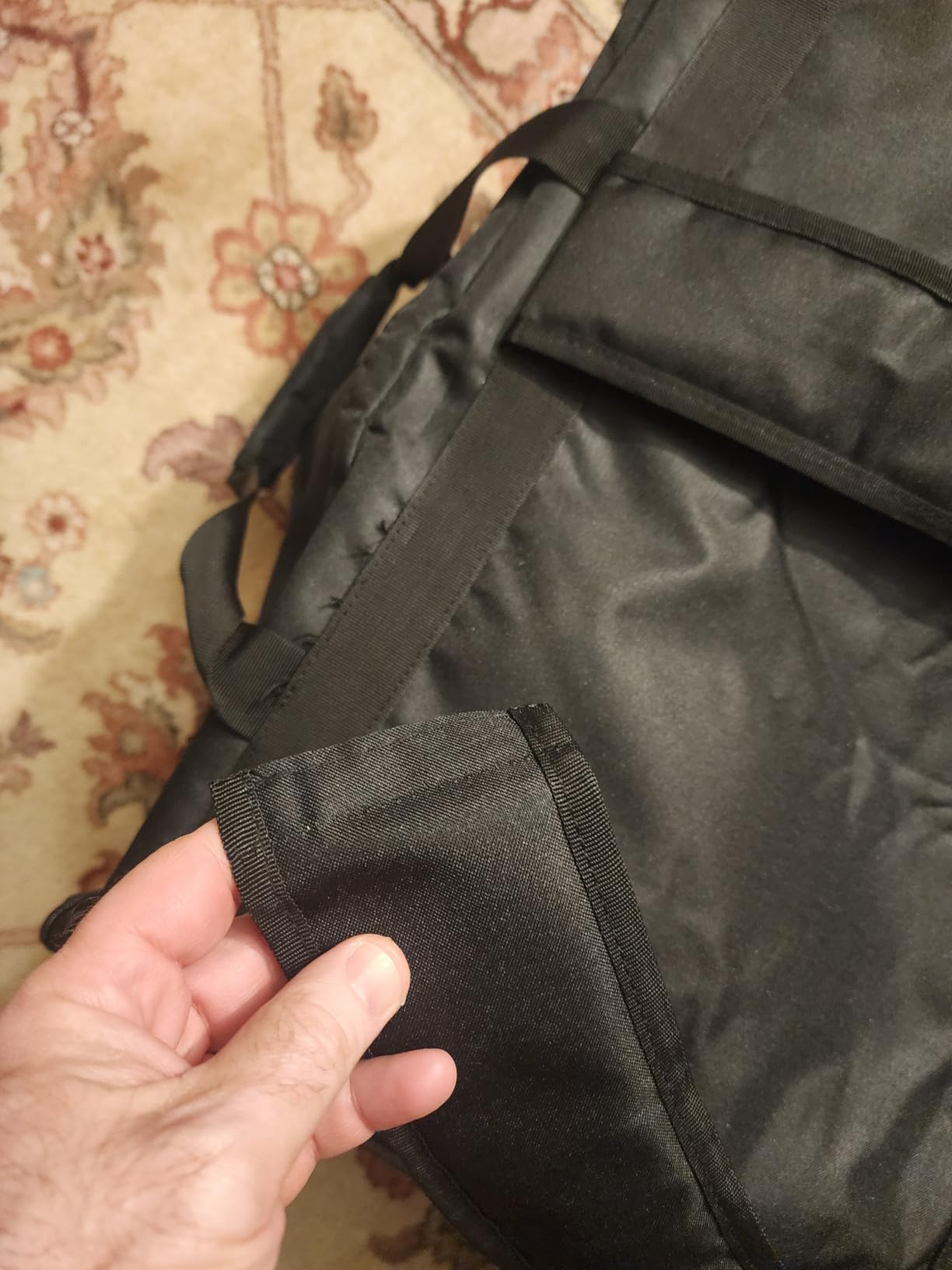 Computer Desktop Tower Large Carrying Case, PC Travel Case Backpack for ATX Mid-Tower Desktop Computer, Padded Portable Bag with Adjustable Straps for LAN Parties and Office Move customer photo 1