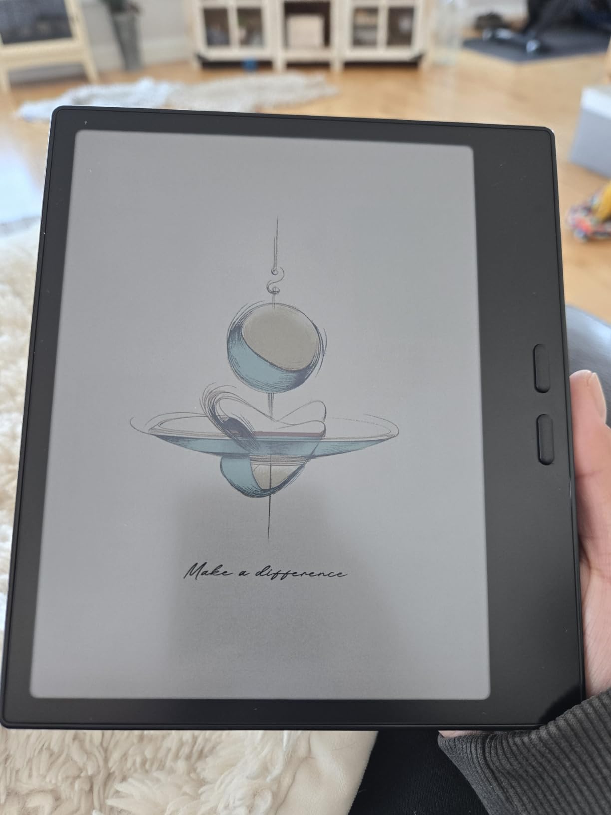 Tablet Go Color 7 Gen II E Ink Tablet Support Active Stylus InkSense (Black) customer photo 2