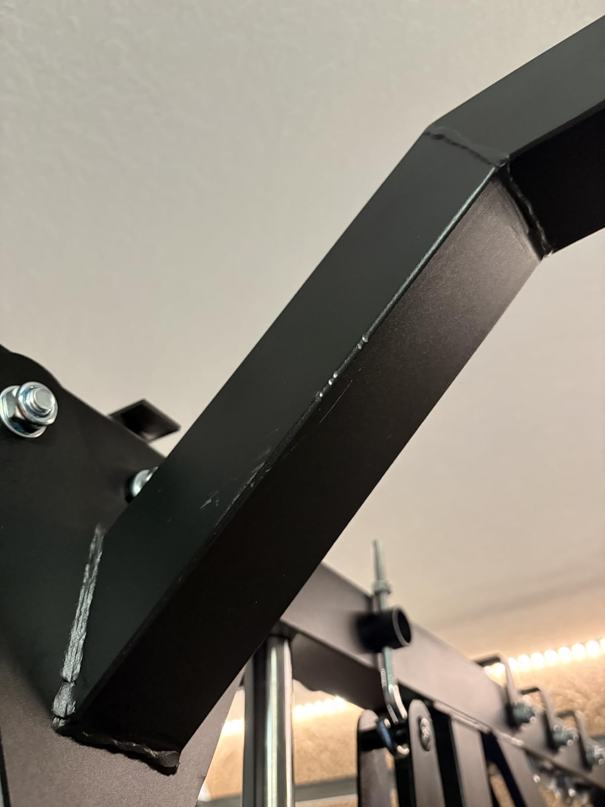 Major Fitness Drone2 Advanced Training Smith Machines - All-in-One Home Gym Squat Rack with Aluminum Pulley Set, Weight Bar, Dual LAT Pull-Down Systems & Cable Crossover Machine customer photo 1