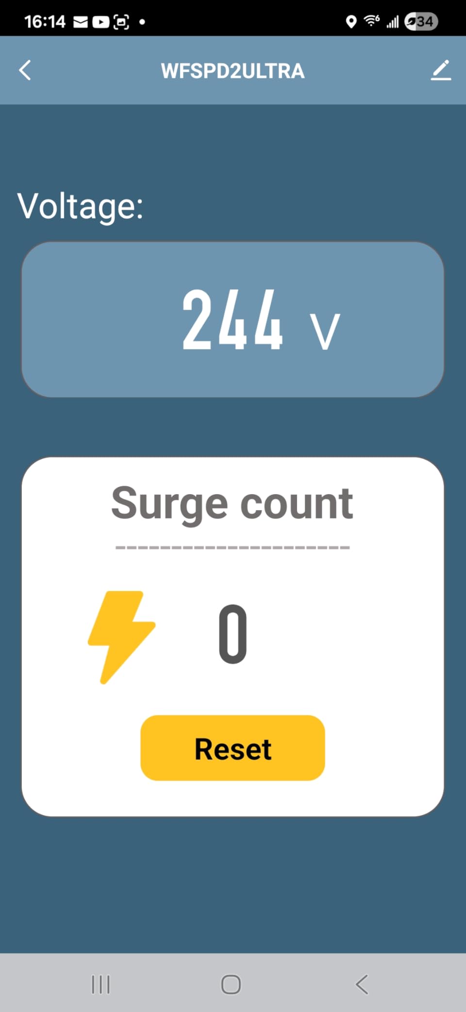WiFi Whole House Surge Protector,108,000 Amps/Phase, 2820 Joules (Total), Thermally Protected Metal Oxide Varistors, Check Surge Times and Voltage by smart Phone customer photo 1