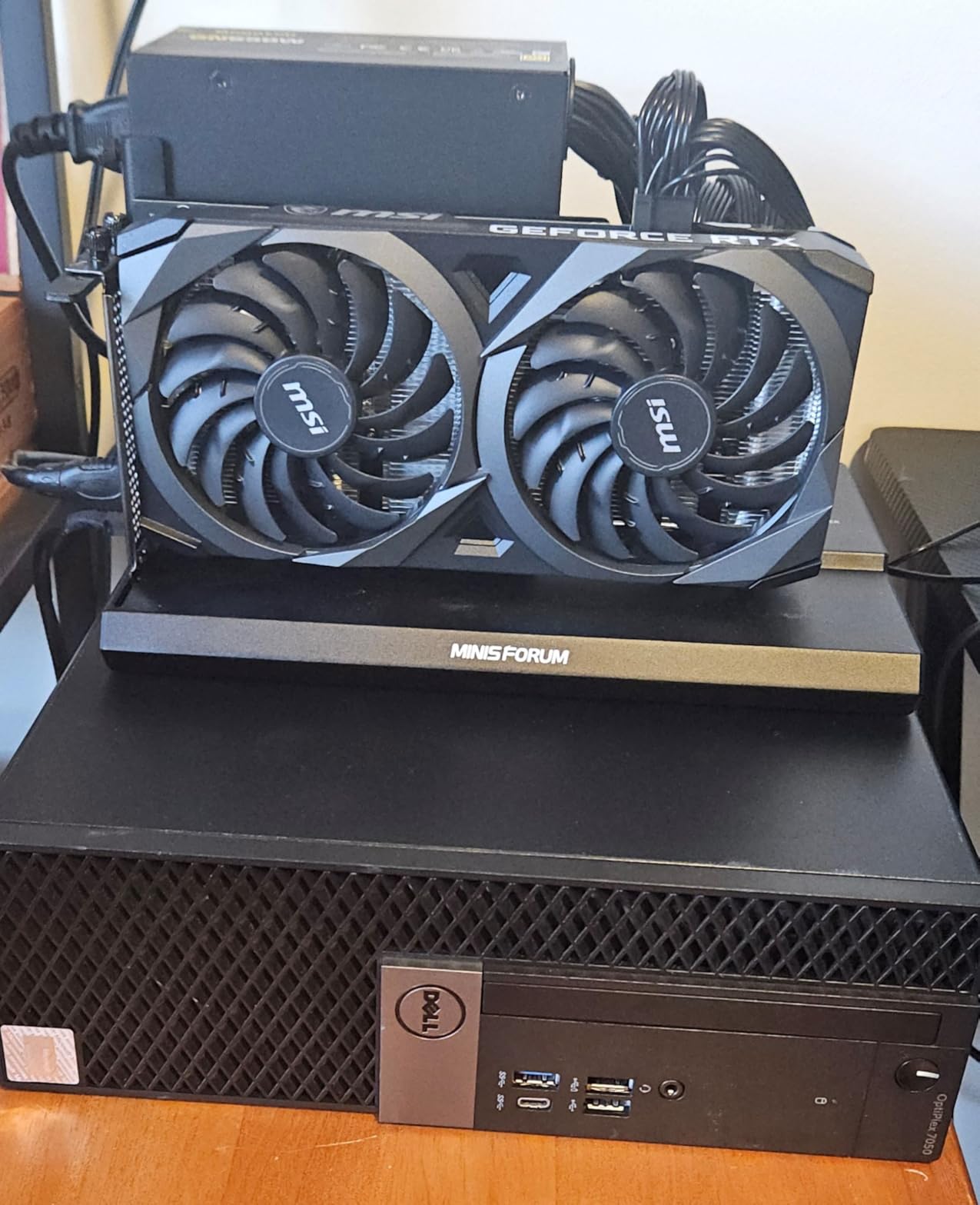 Dell Optiplex 7050 SFF Desktop PC Intel i7-7700 4-Cores 3.60GHz 32GB DDR4 1TB SSD WiFi BT HDMI Dual Monitor Support Windows 11 Pro (Renewed) customer photo 2