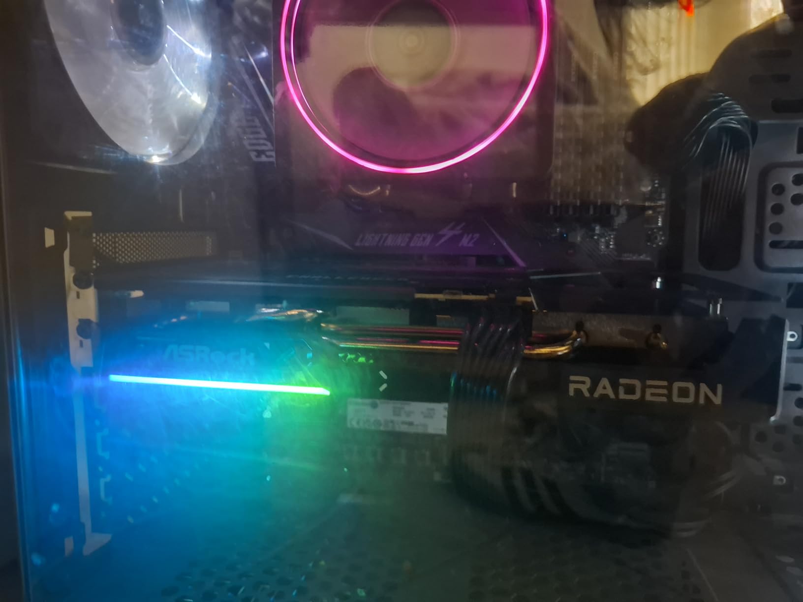 ASRock Radeon RX 9060 XT Challenger 16GB GDDR6 OC Graphics Card | 3300 MHz Boost | Dual Fan | PCIe 5.0 customer photo 1