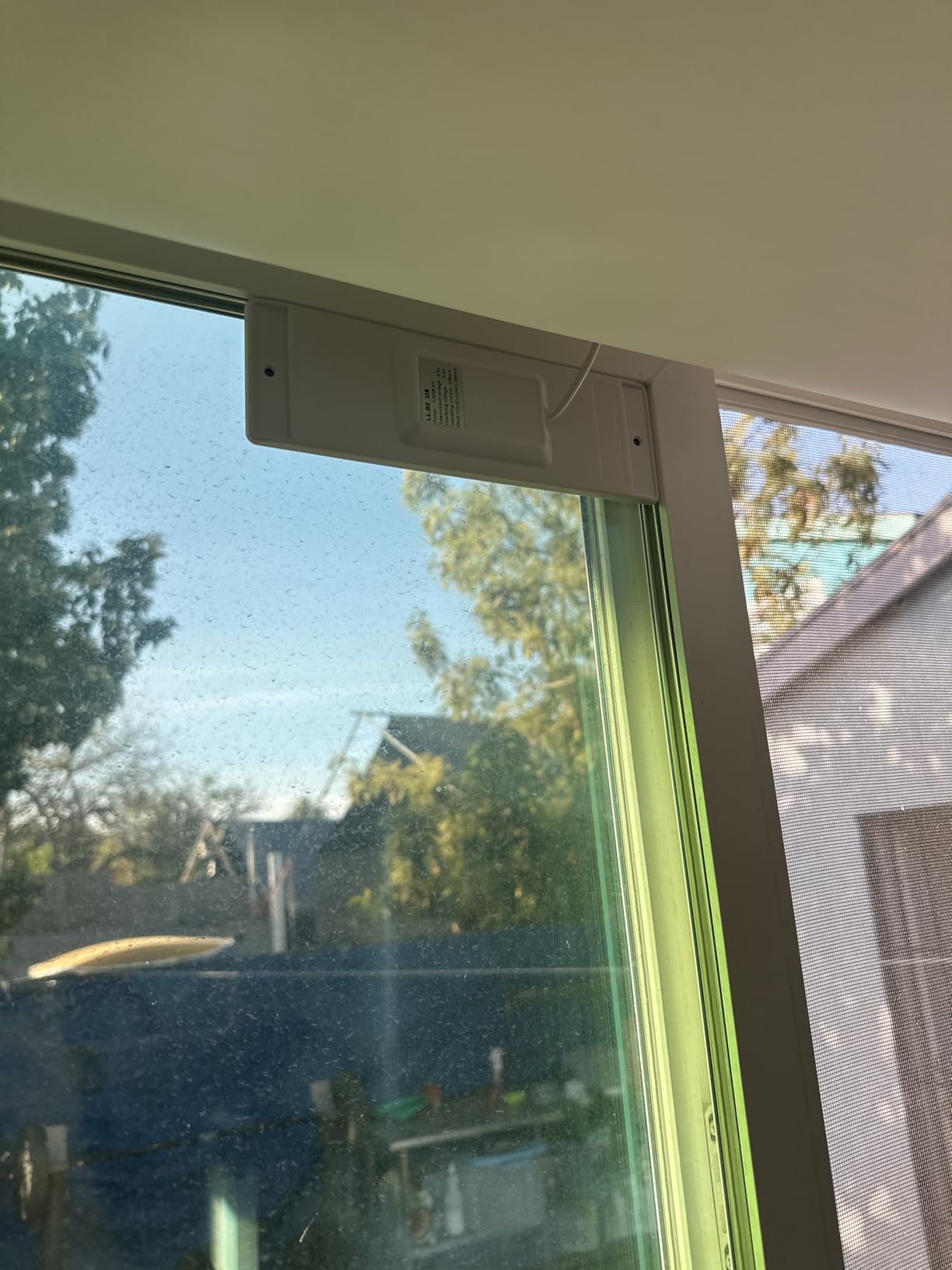 No Drill Motorized Blinds with Remote, Blackout Automatic Blinds with Solar Panel, Cordless Smart Electric Roller Shades for Windows customer photo 2